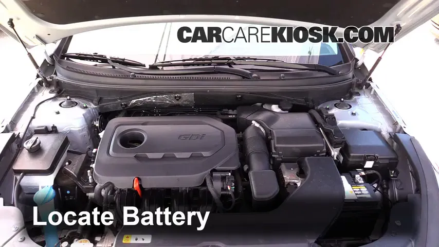 2015 Hyundai Sonata SE 2.4L 4 Cyl. Battery Jumpstart